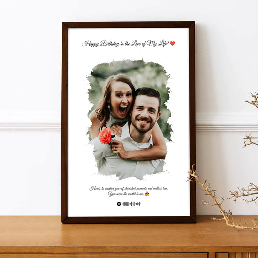 Personalized Modern Spotify Picture Frame