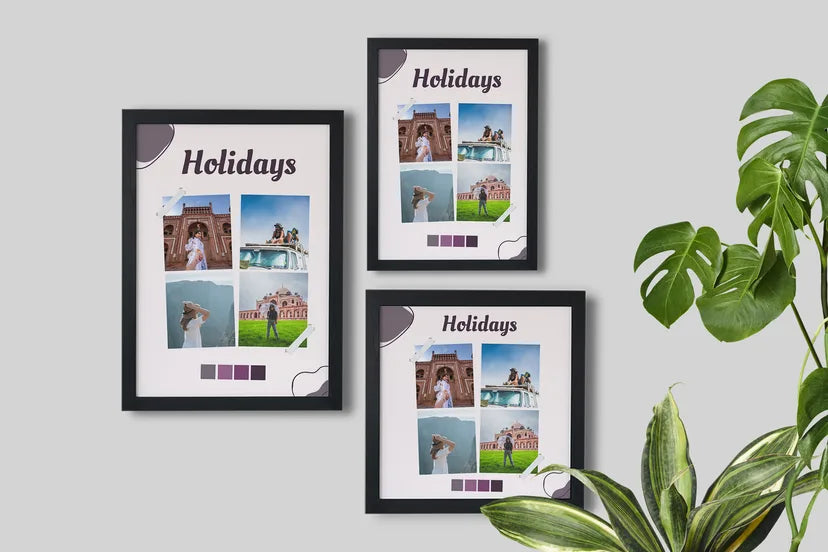 Holidays Collage Frame