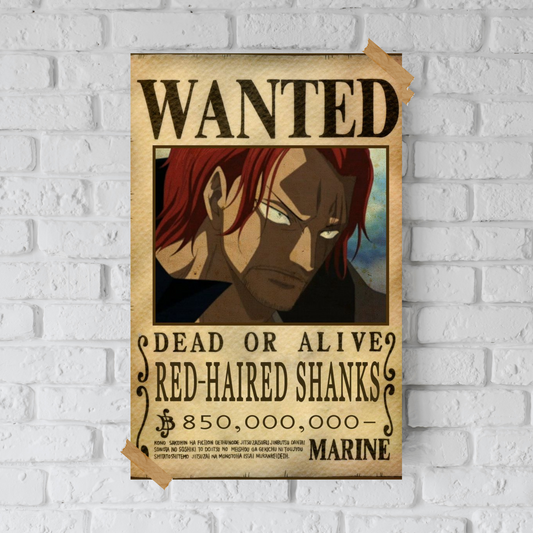 Red Haried Shanks | One peice #16