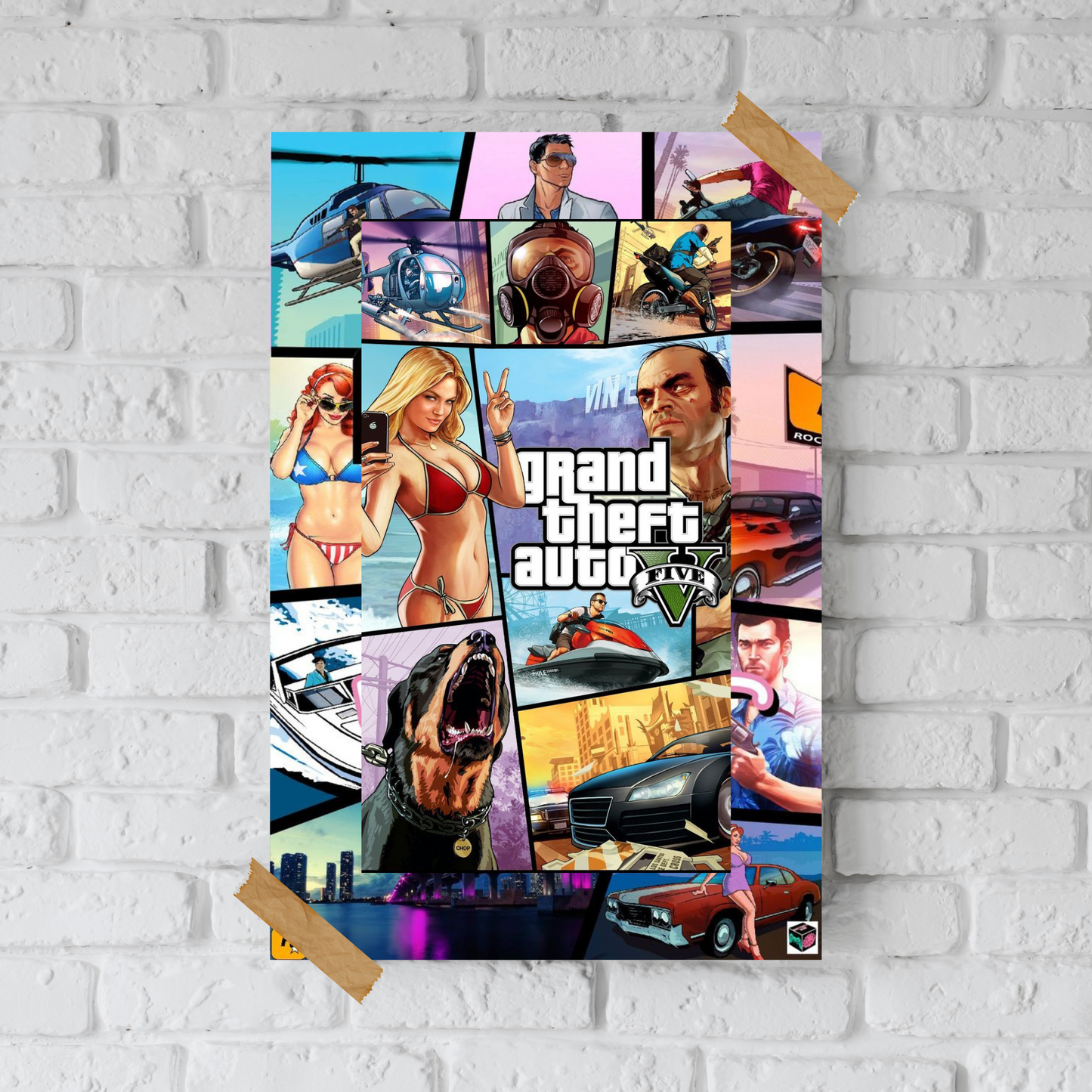 GTA V | GAME POSTERS #15