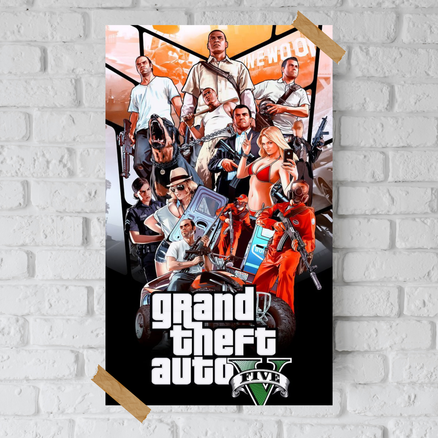 GTA V | GAME POSTERS #15