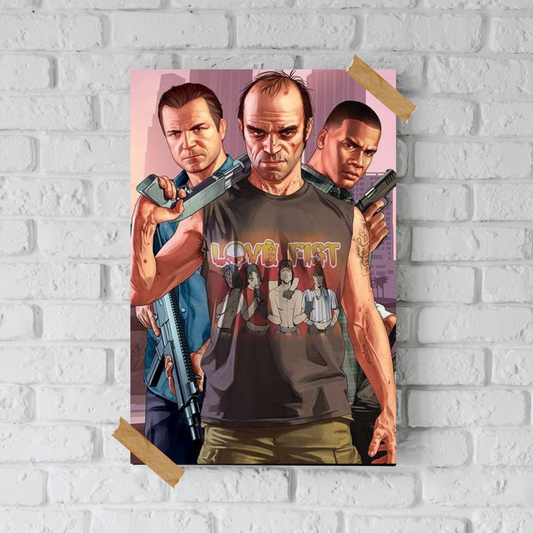 GTA V | GAME POSTERS #03